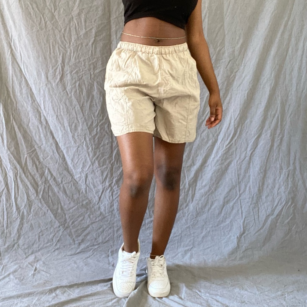 Cream / Beige Shorts - Swimming Trunks